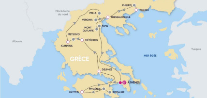 AutÔtour - Péloponnèse & Macédoine 3*/4*, Circuit Grèce & ses îles, Grèce Continentale, Athènes & sa région par Ôvoyages AutÔtour - Péloponnèse & Macédoine 3*/4*, Circuit Grèce & ses îles, Grèce Continentale, Athènes & sa région par Ôvoyages