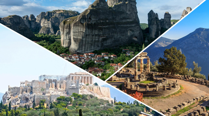Ôcircuit Essentiel - Grèce classique & Météores 3*, Circuit Grèce & ses îles, Grèce Continentale, Athènes & sa région par Ôvoyages Ôcircuit Essentiel - Grèce classique & Météores 3*, Circuit Grèce & ses îles, Grèce Continentale, Athènes & sa région par Ôvoyages