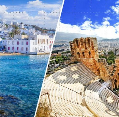 Ôcombiné - Athènes, Mykonos & Paros 2*/3*, Combiné Grèce & ses îles, Grèce Continentale, Athènes & sa région par Ôvoyages Ôcombiné - Athènes, Mykonos & Paros 2*/3*, Combiné Grèce & ses îles, Grèce Continentale, Athènes & sa région par Ôvoyages